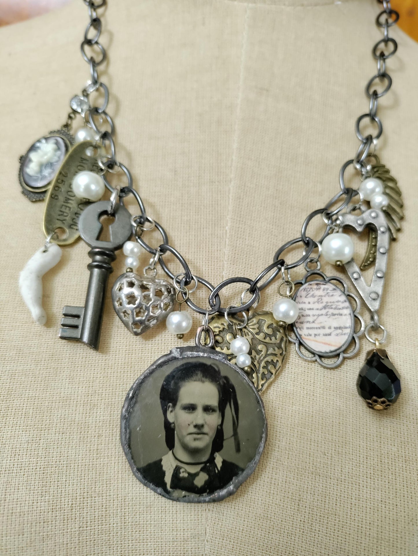 Victorian Charmed Necklace