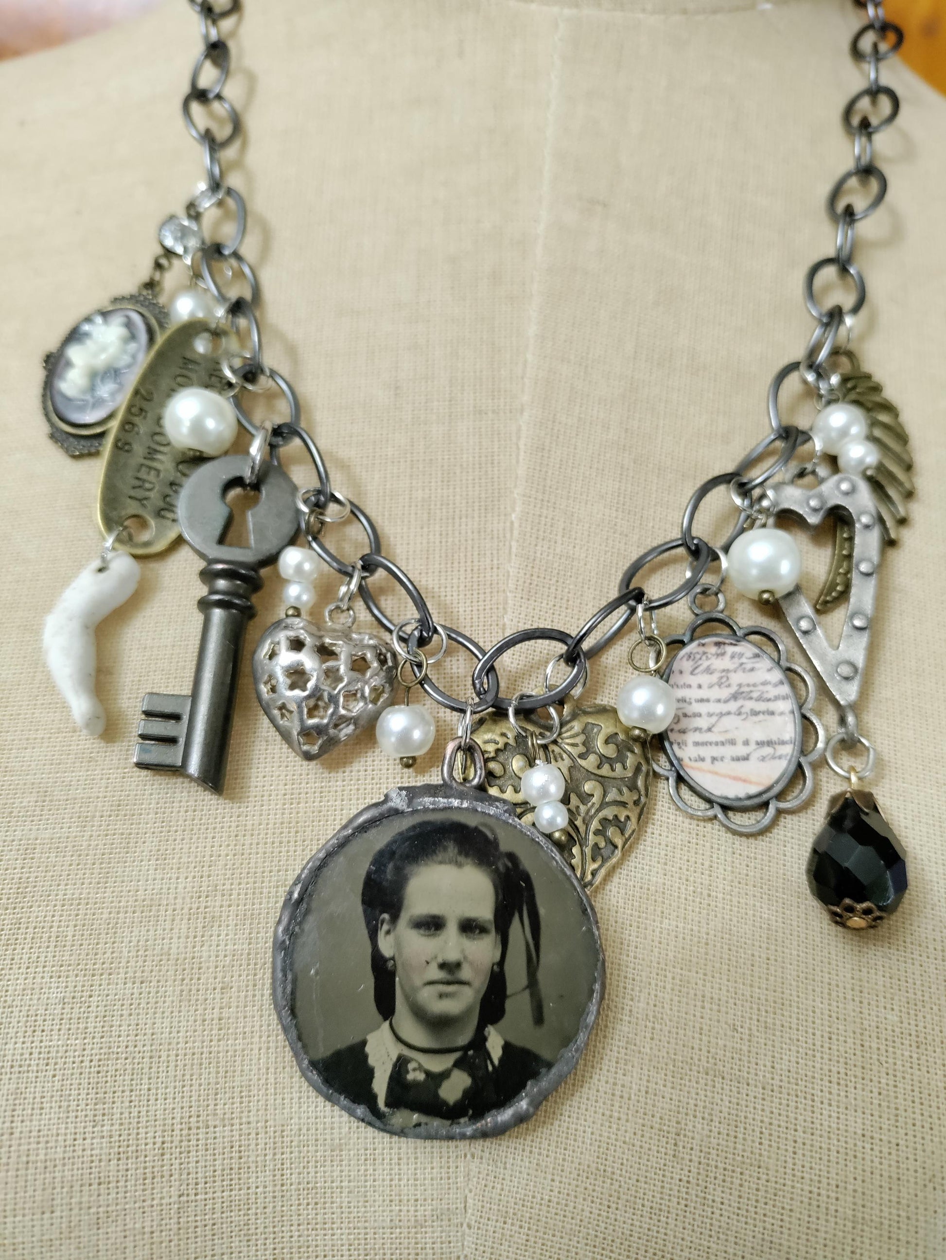Victorian Charmed Necklace