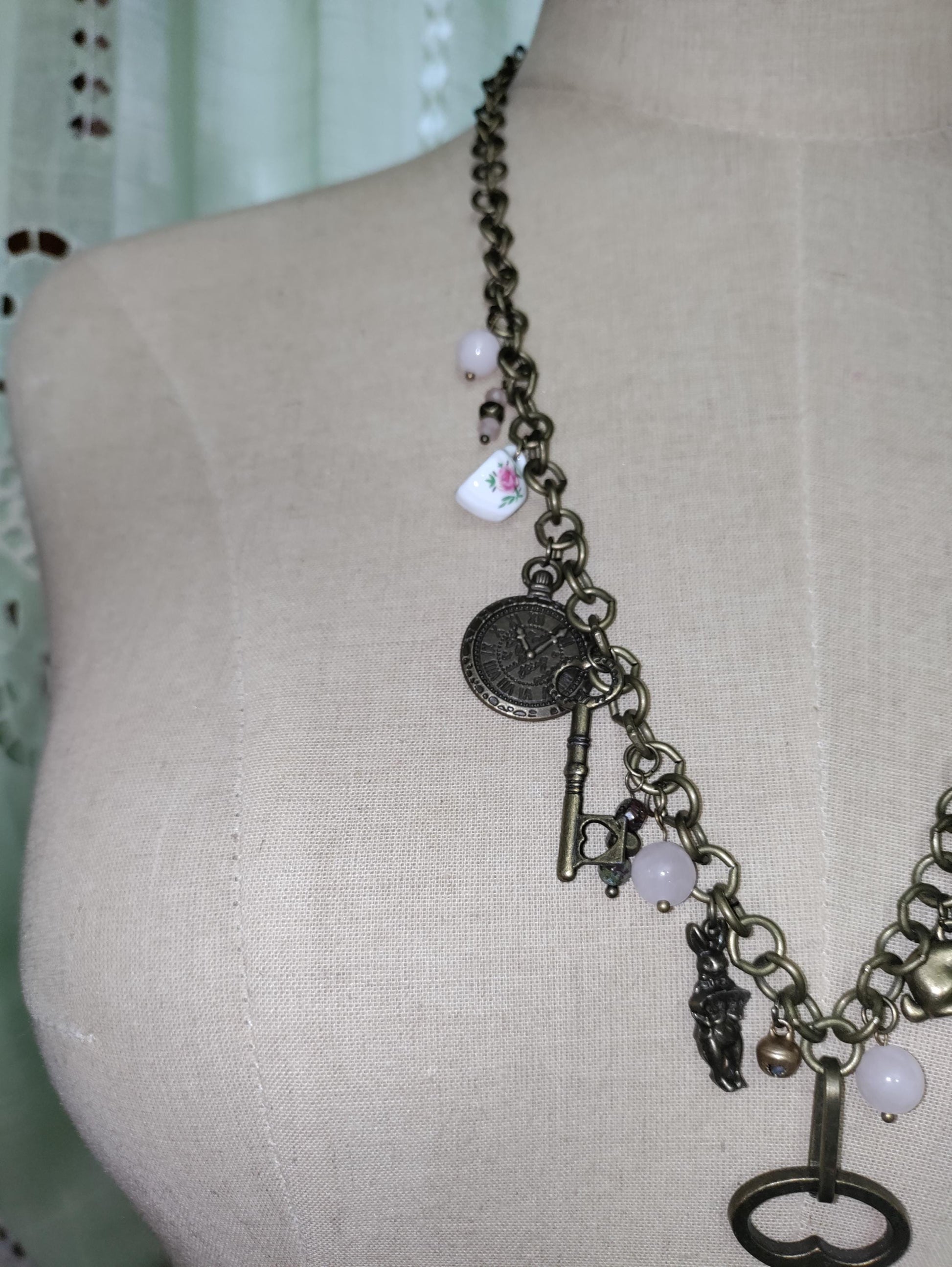Tea Time Charm Necklace