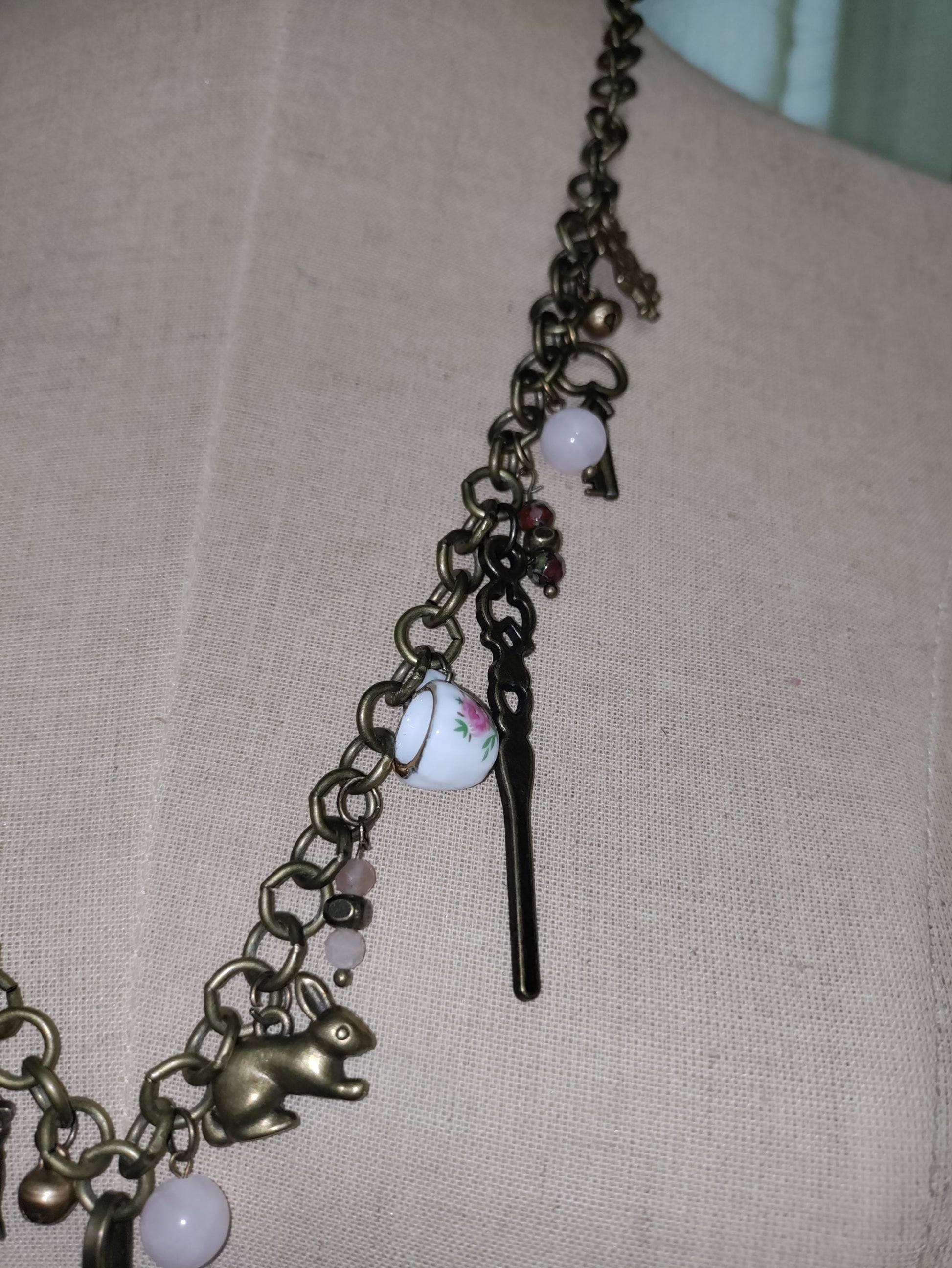 Tea Time Charm Necklace