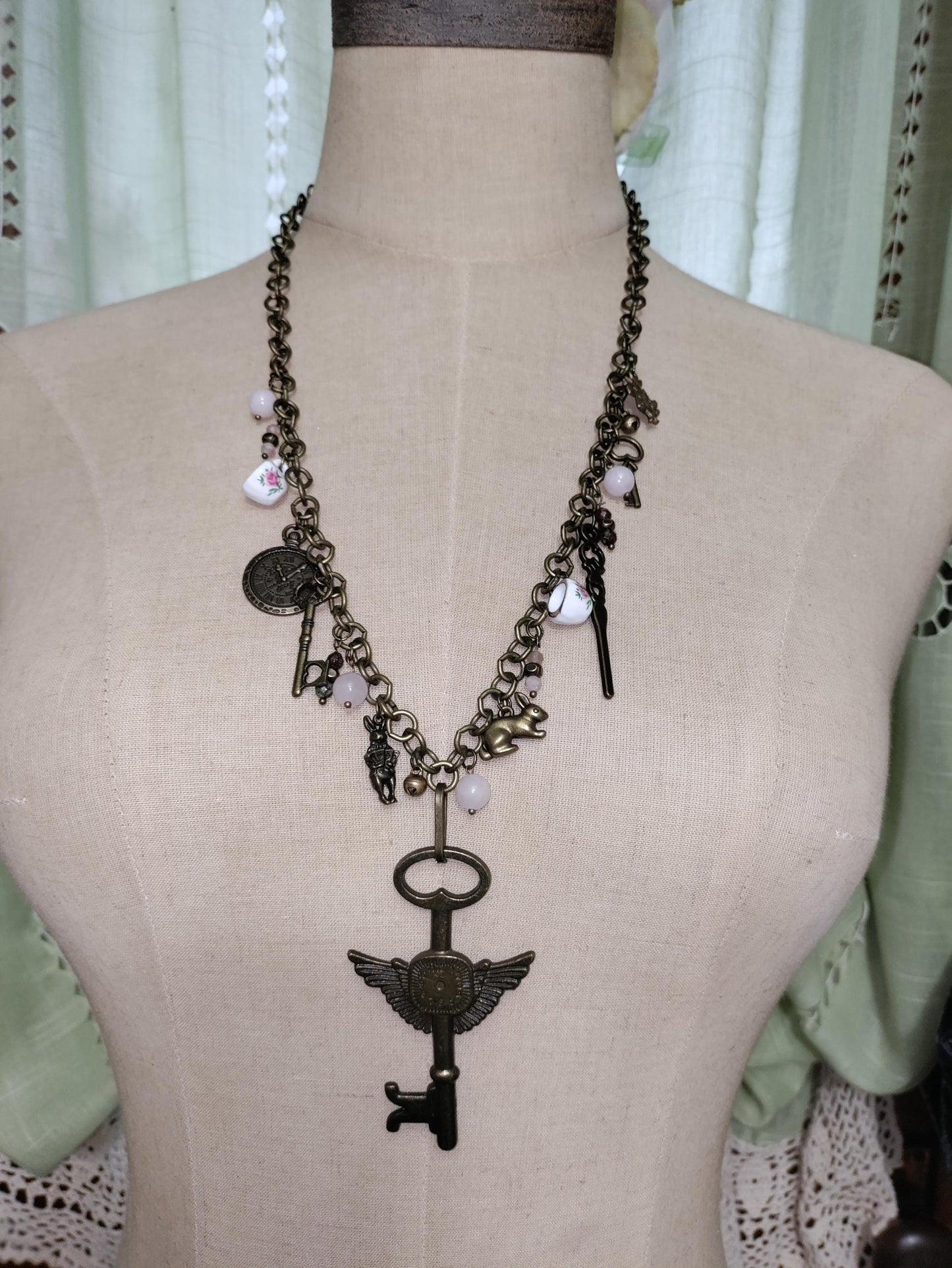 Tea Time Charm Necklace